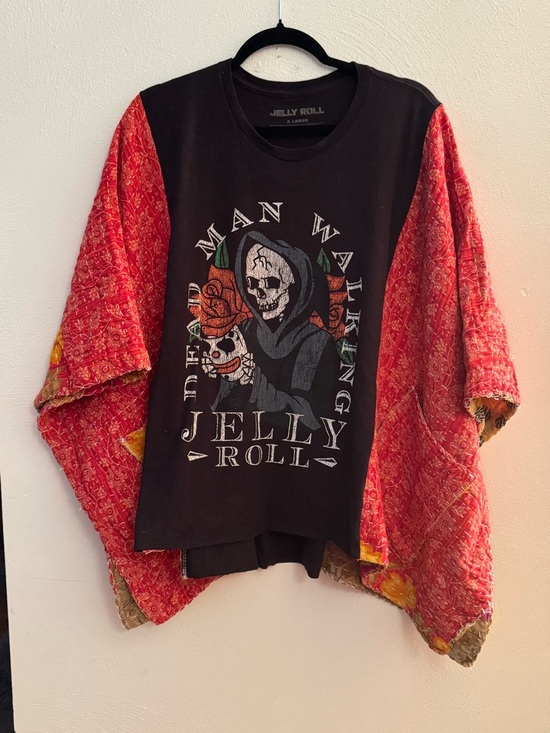 JELLY ROLL Artisan Made Upcycled Clothing Size Inclusive Granny D Originals - Picture 6 of 6